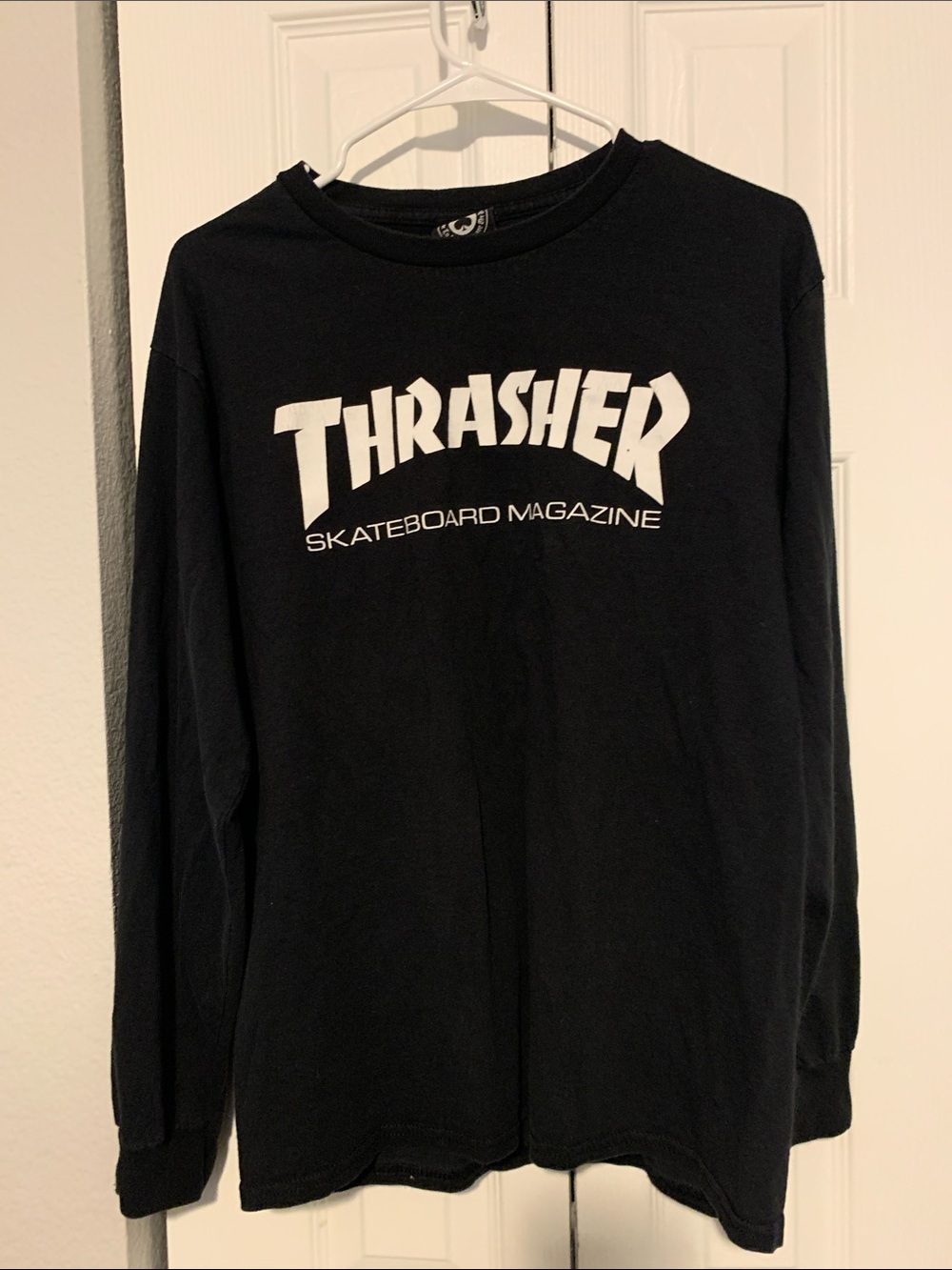 Thrasher Mens SkateBoard Long Sleeve Top